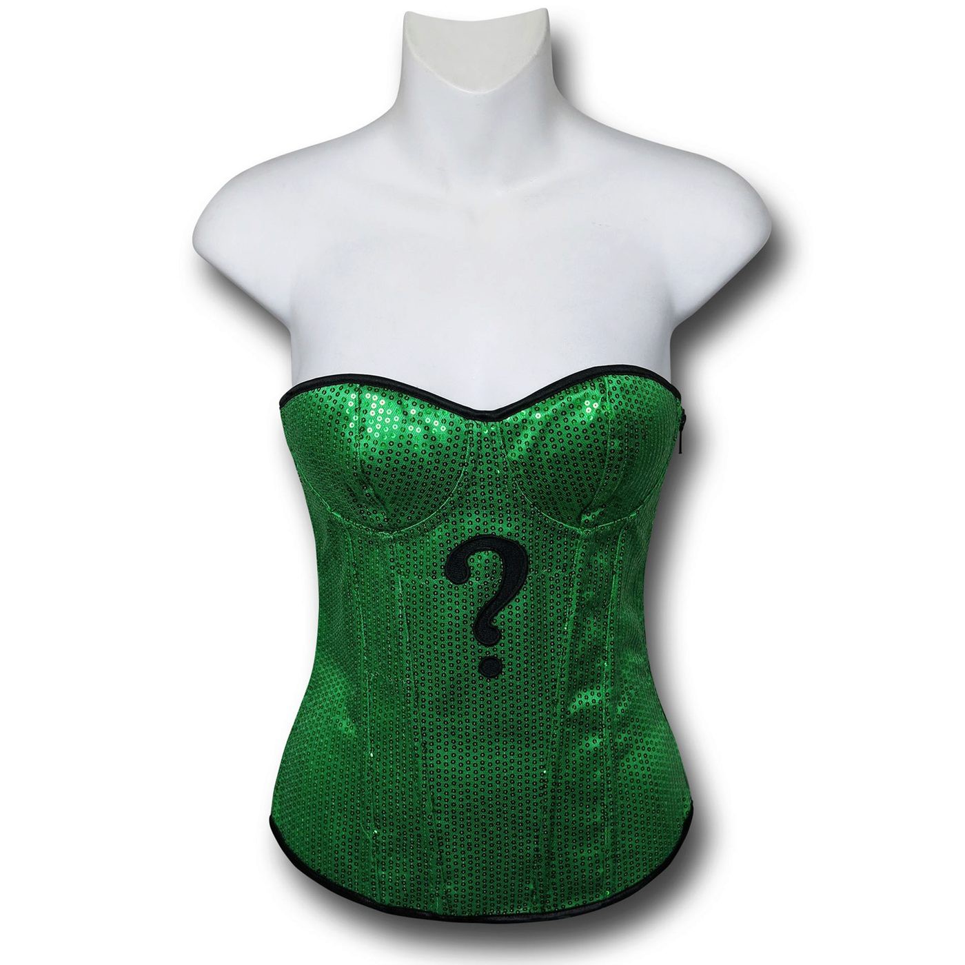 Riddler Costume Corset, Green