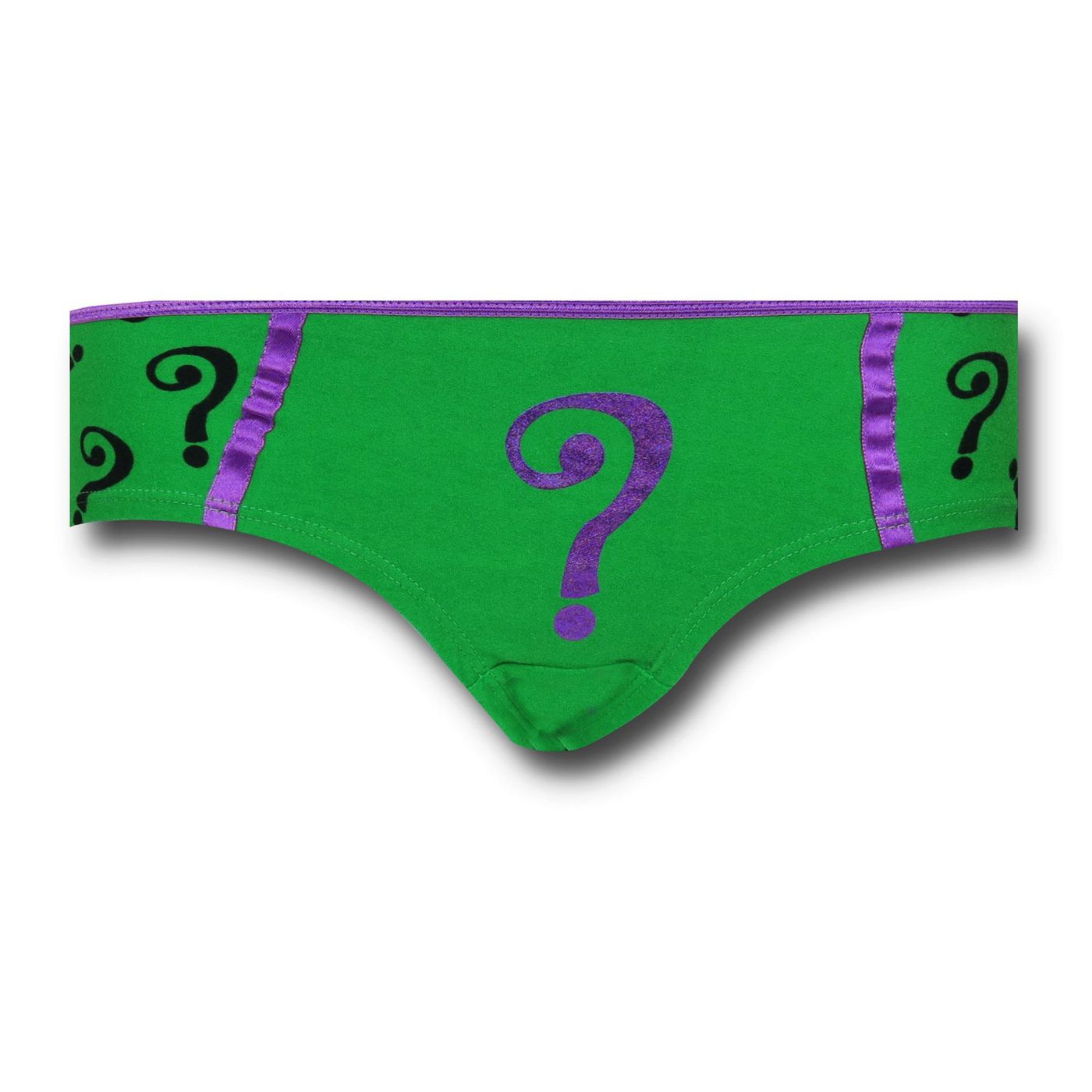 Riddler Question Mark Women's Panty, Green