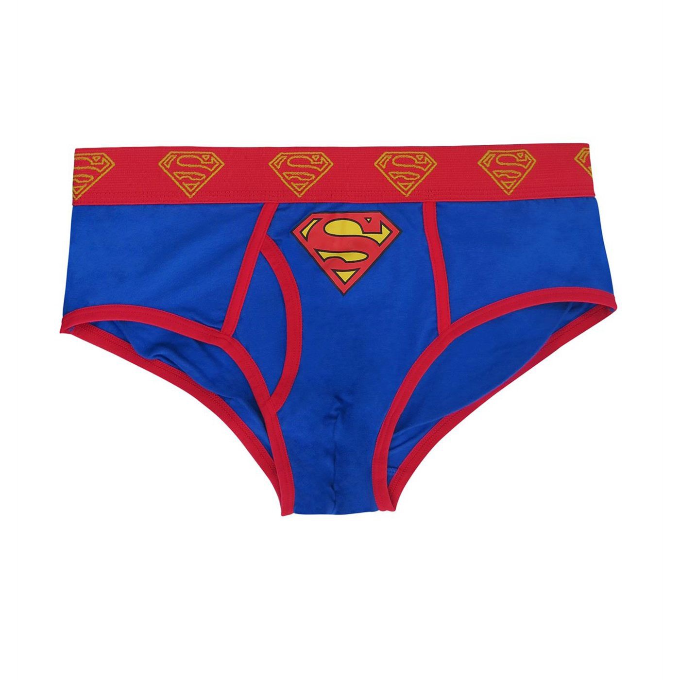 Superman Symbol Men's Underwear Fashion Briefs, Blue