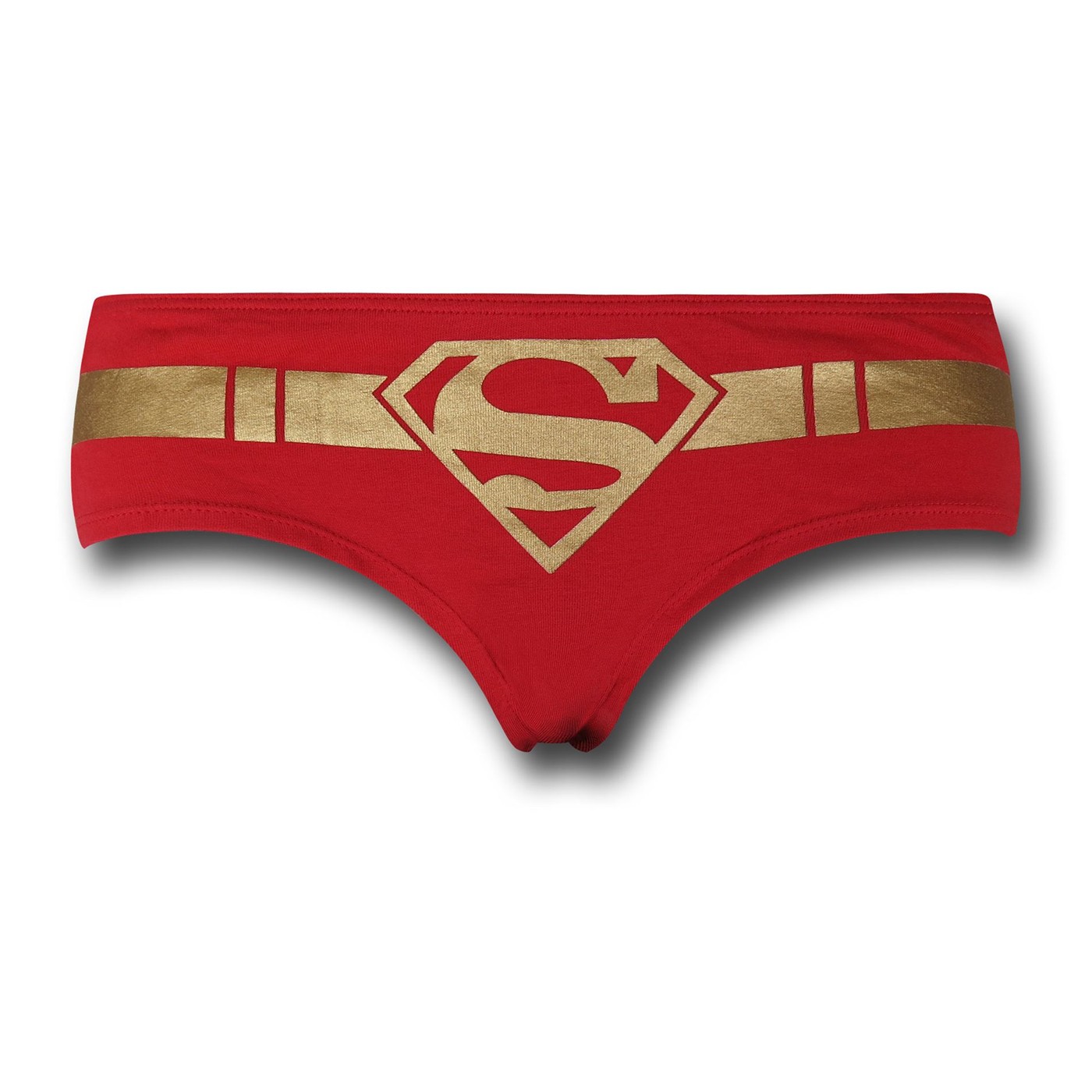 Supergirl Belt Women's Panty, Red
