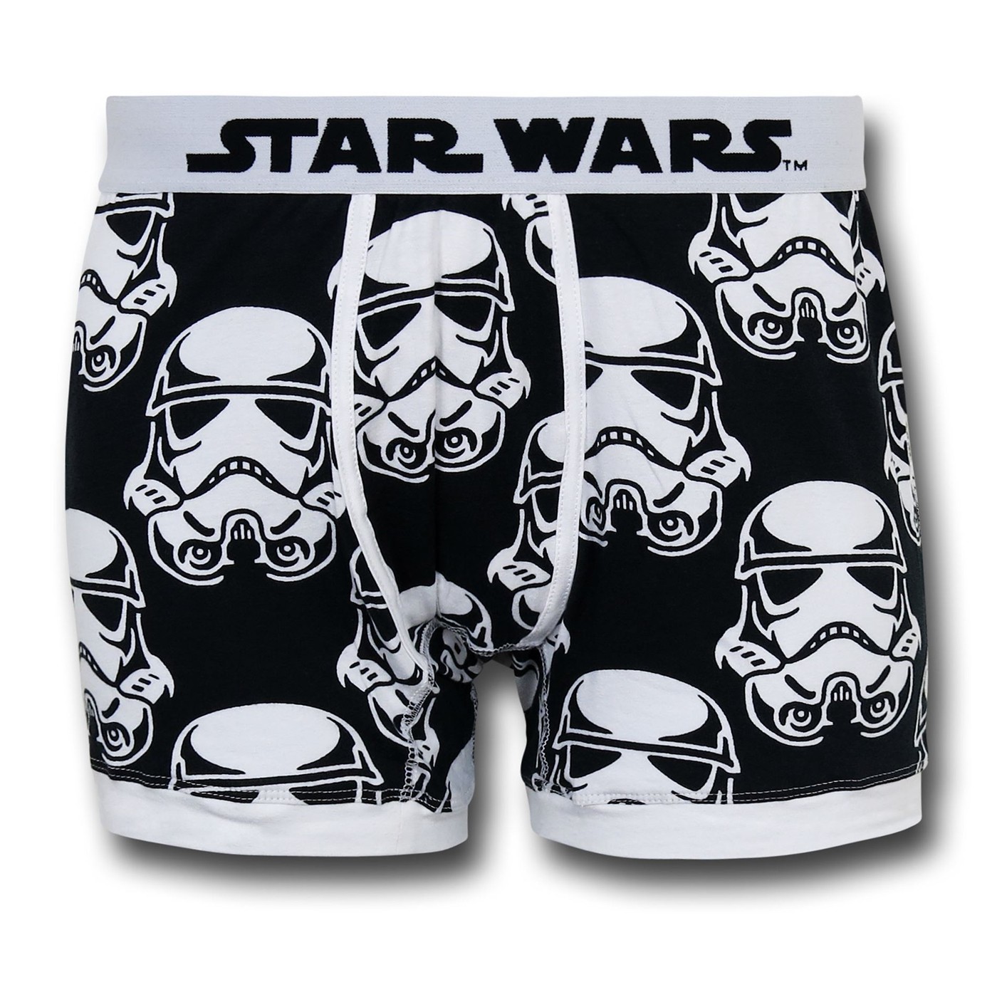Star Wars Trooper Mugshot Boxer Briefs, Black