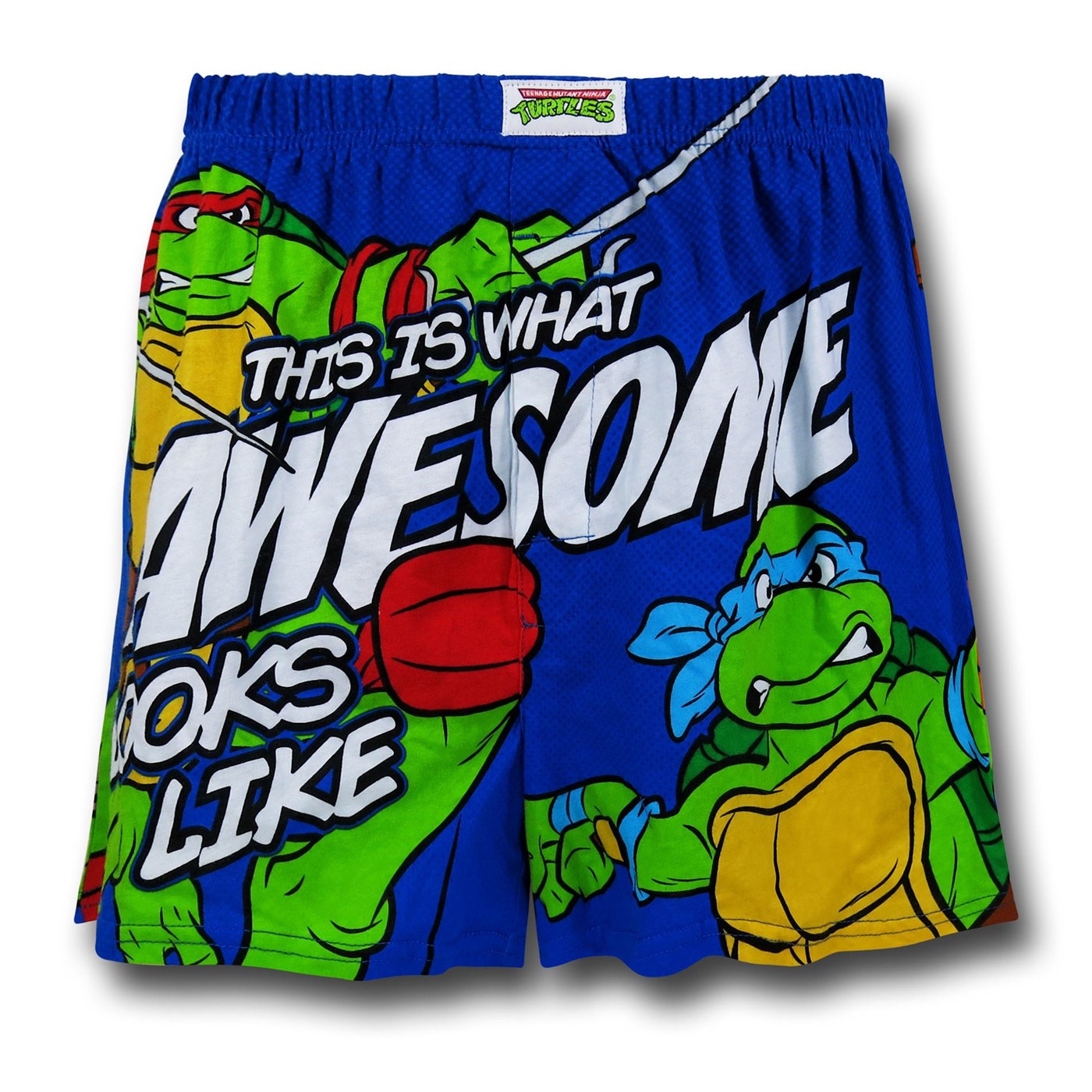 TMNT AWESOME Boxers, Green