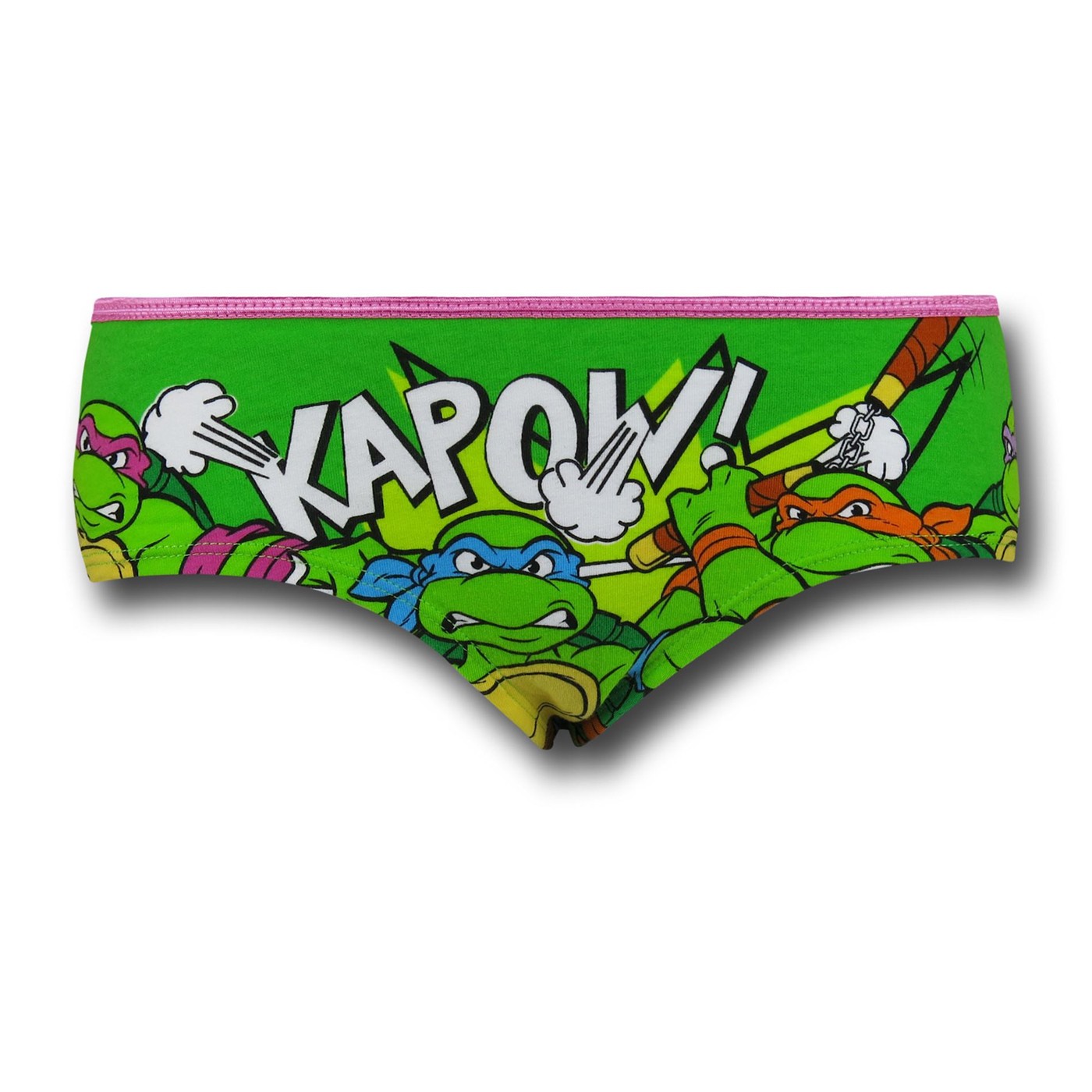 TMNT Bright Hipster Panty, Green
