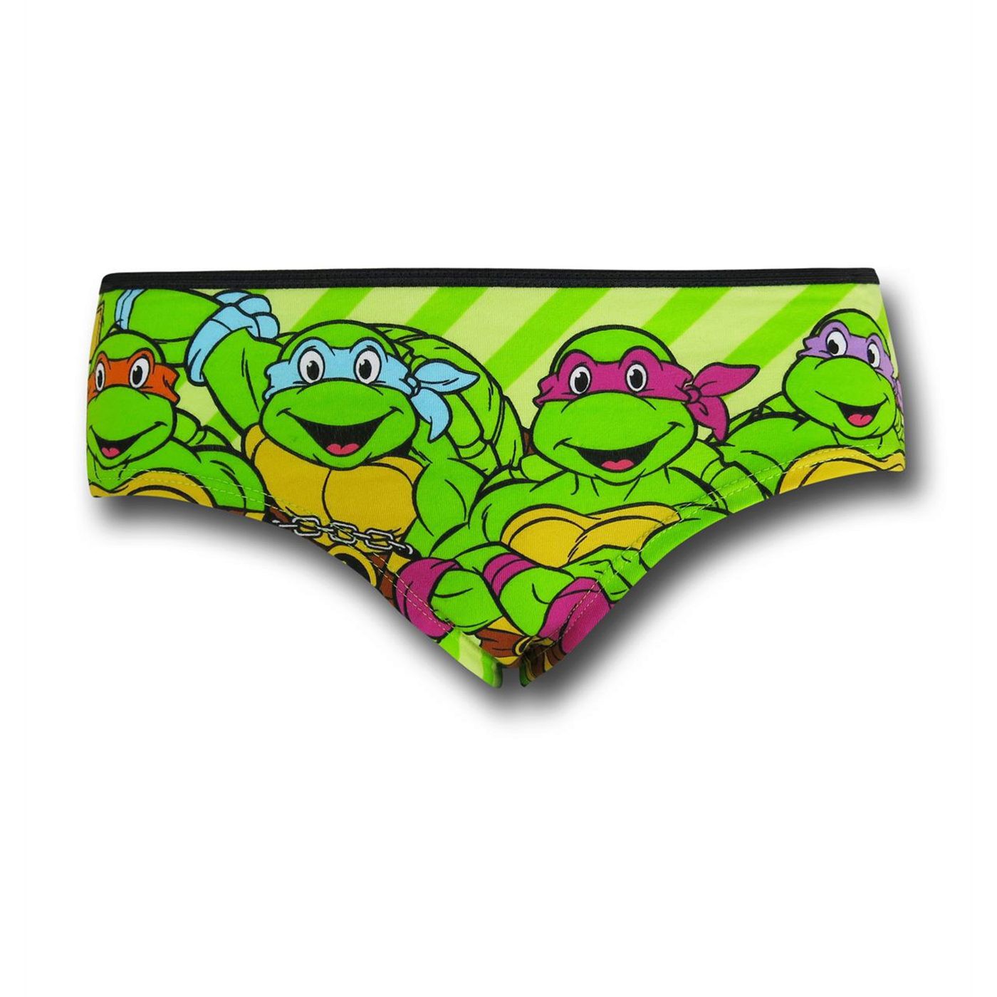 TMNT Stripey Group Women's Panty, Green