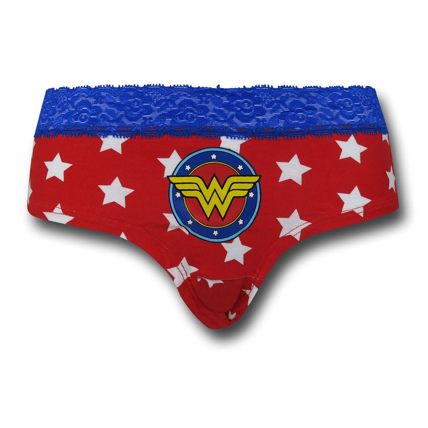 Wonder Woman Women's Red Star Panty, Red