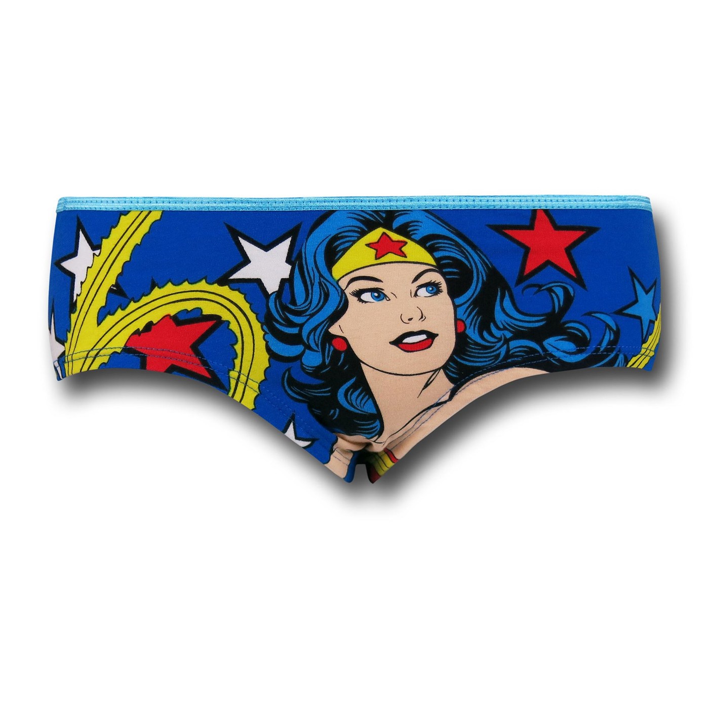 Wonder Woman Starsplosion Hipster Panty, Blue