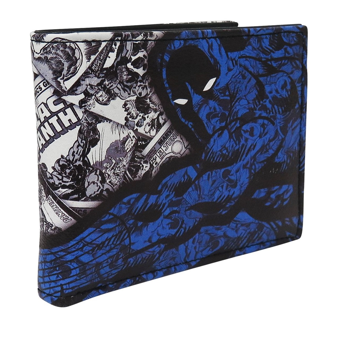 Black Panther Classic Men's Bi-Fold Wallet, Black