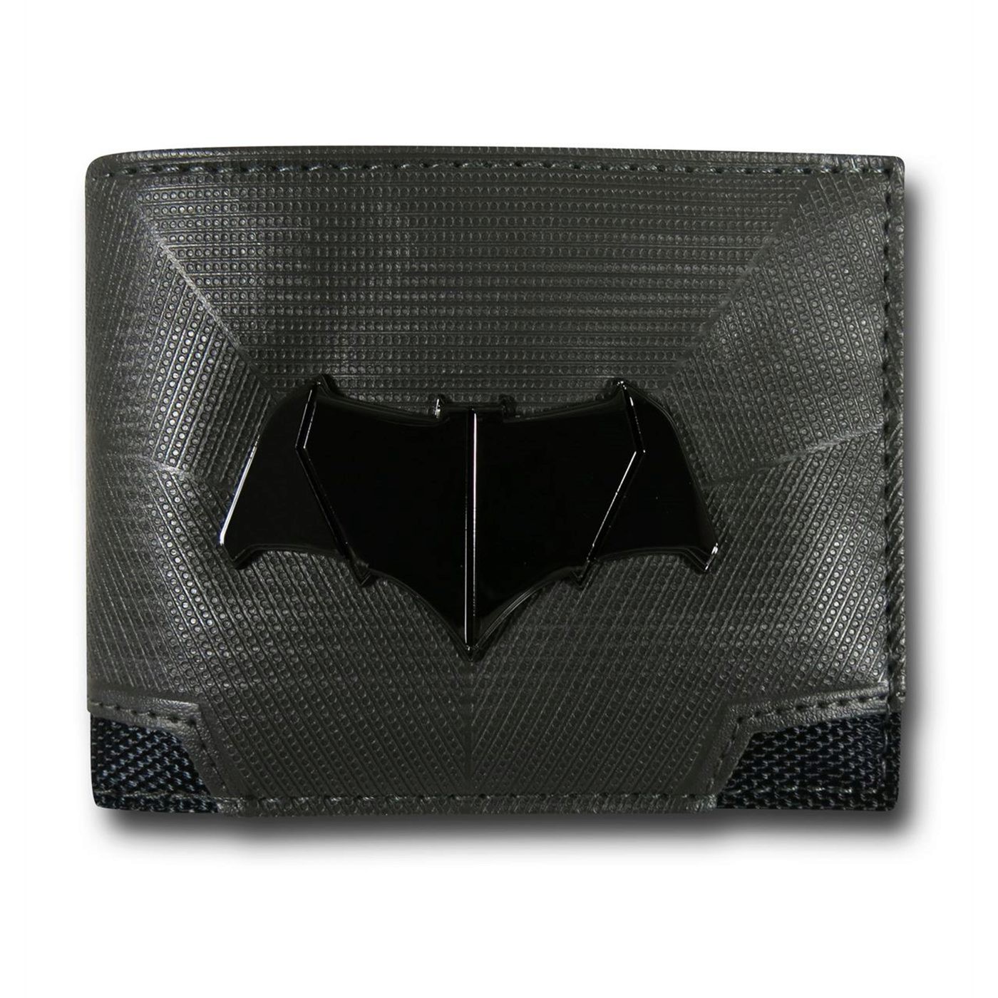 Batman Suit-Up Men's Bi-Fold Wallet, Grey
