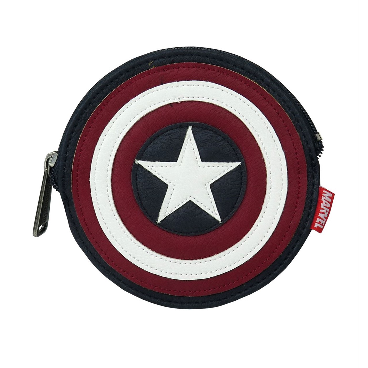 Captain America Shield Coin Purse, Red