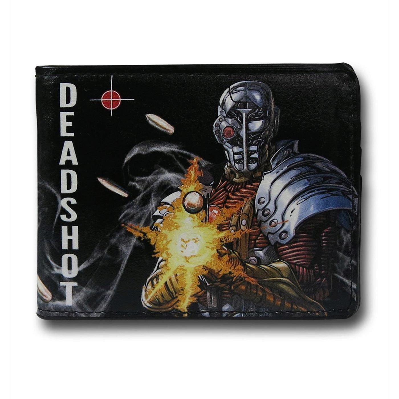 Suicide Squad Deadshot Men's Bi-Fold Wallet, Black