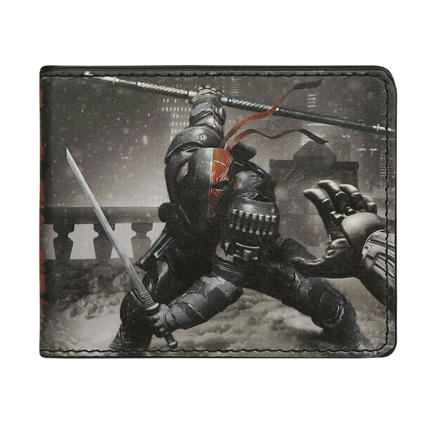 Deathstroke Arkham Origins Bi-Fold Wallet, Black