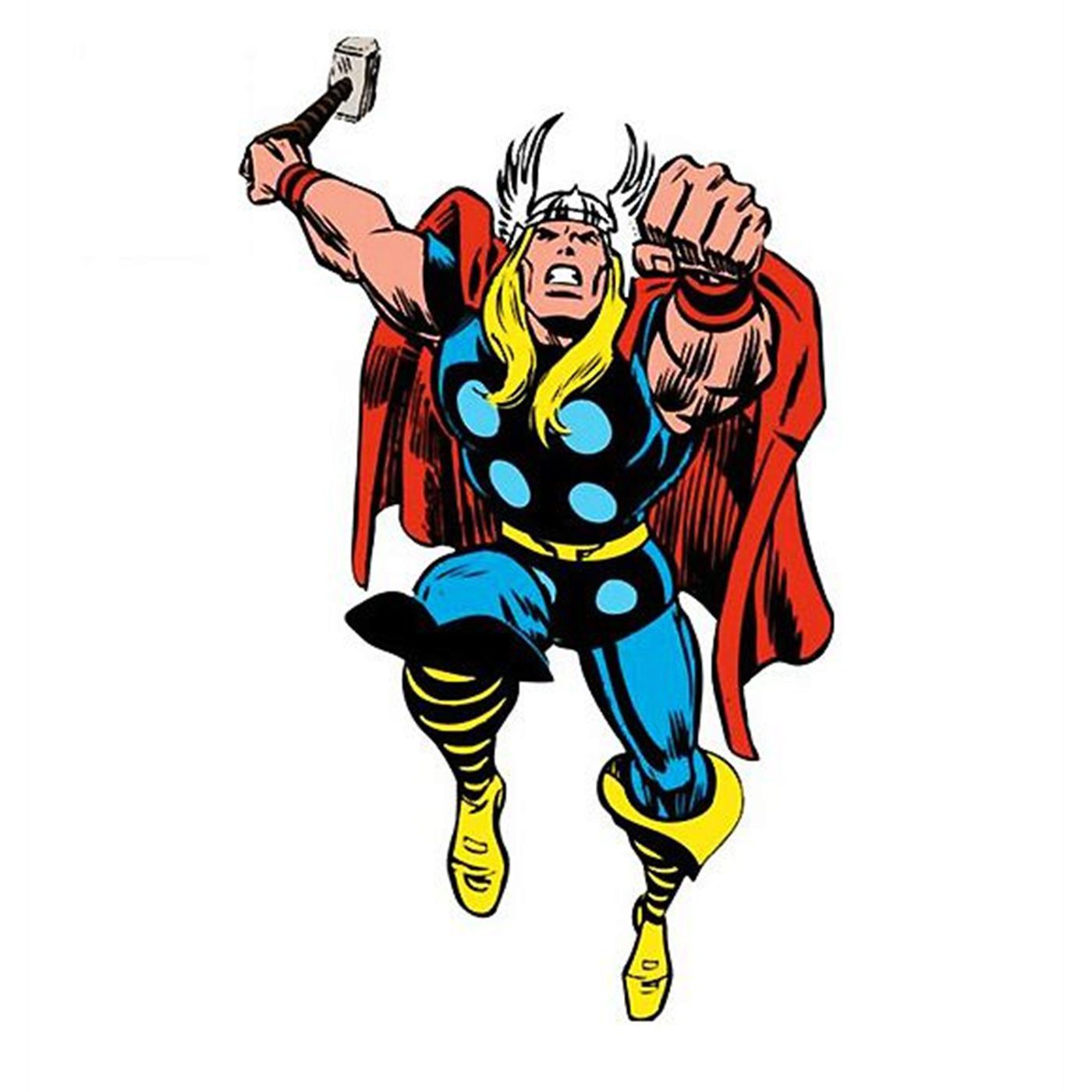 Thor Classic Life Size Decal