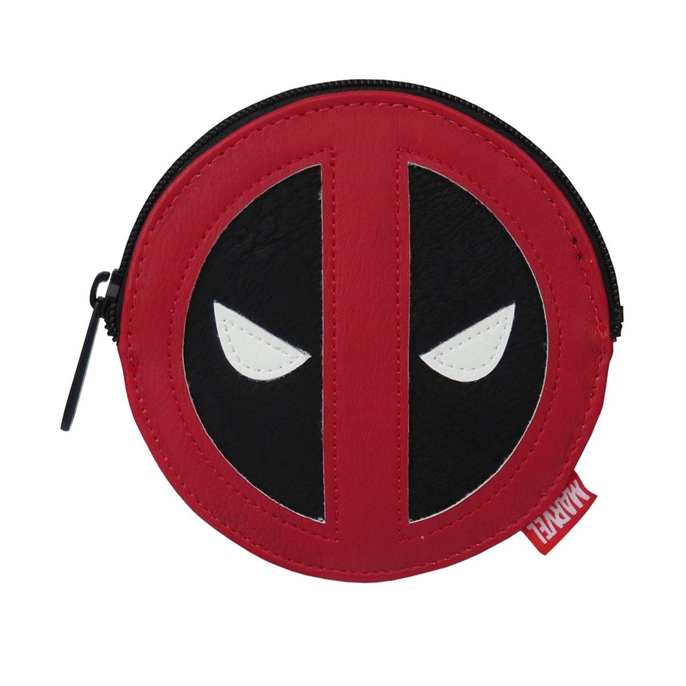 Deadpool Patent Leather Coin Purse, Red