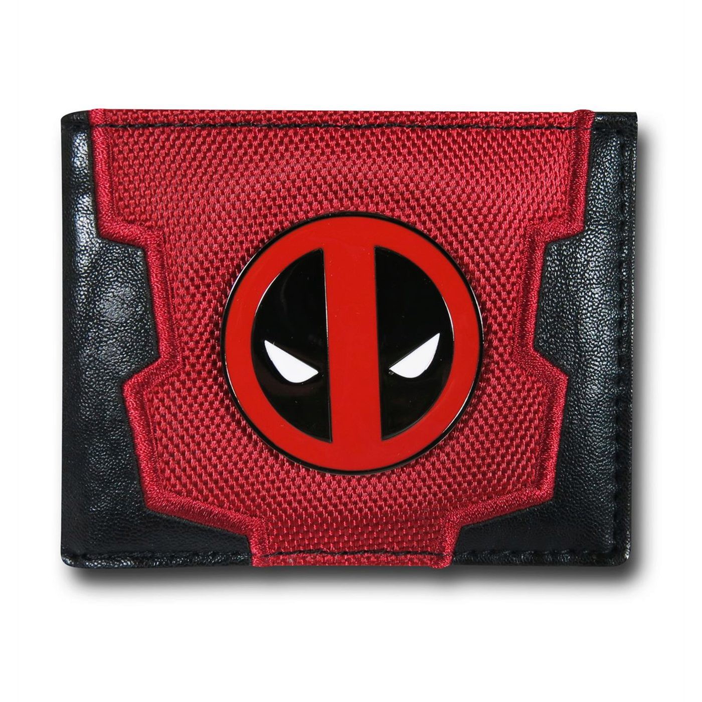 Deadpool Suit-Up Men's Bi-Fold Wallet, Red
