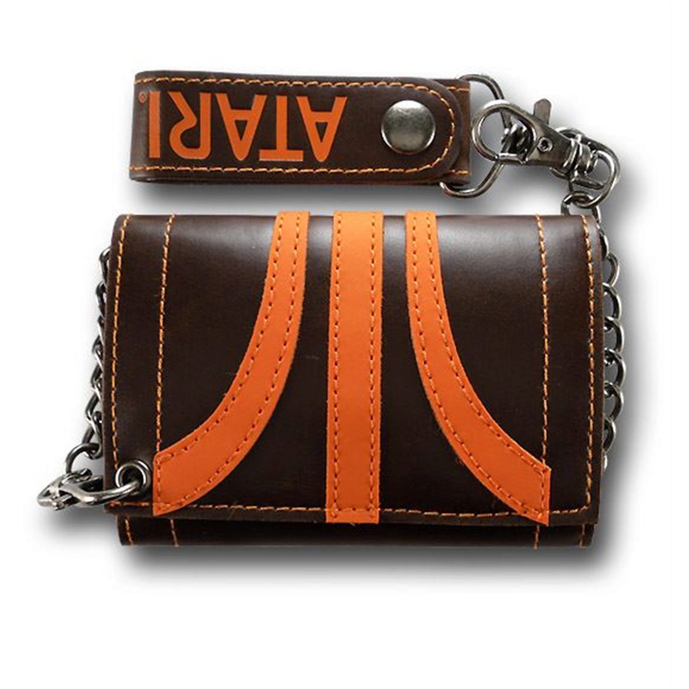Atari Logo Wallet, Brown