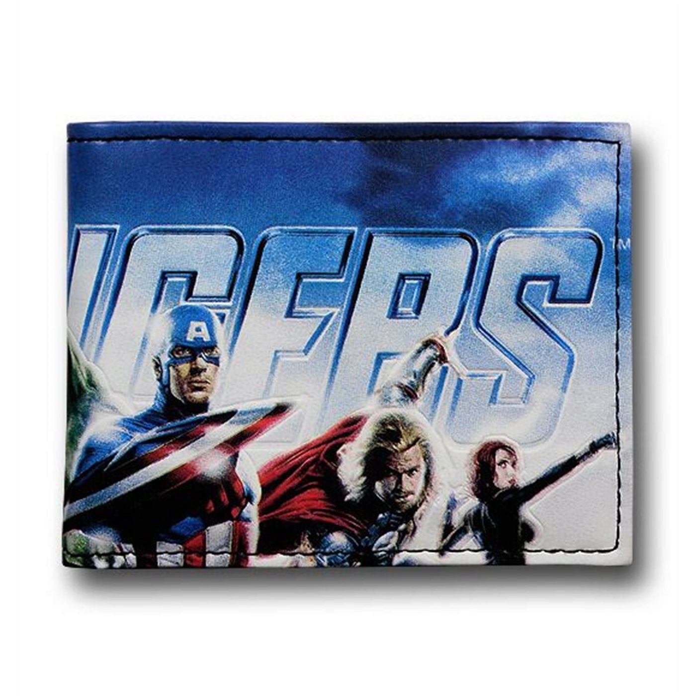 Avengers Movie Bi-Fold Wallet, Blue