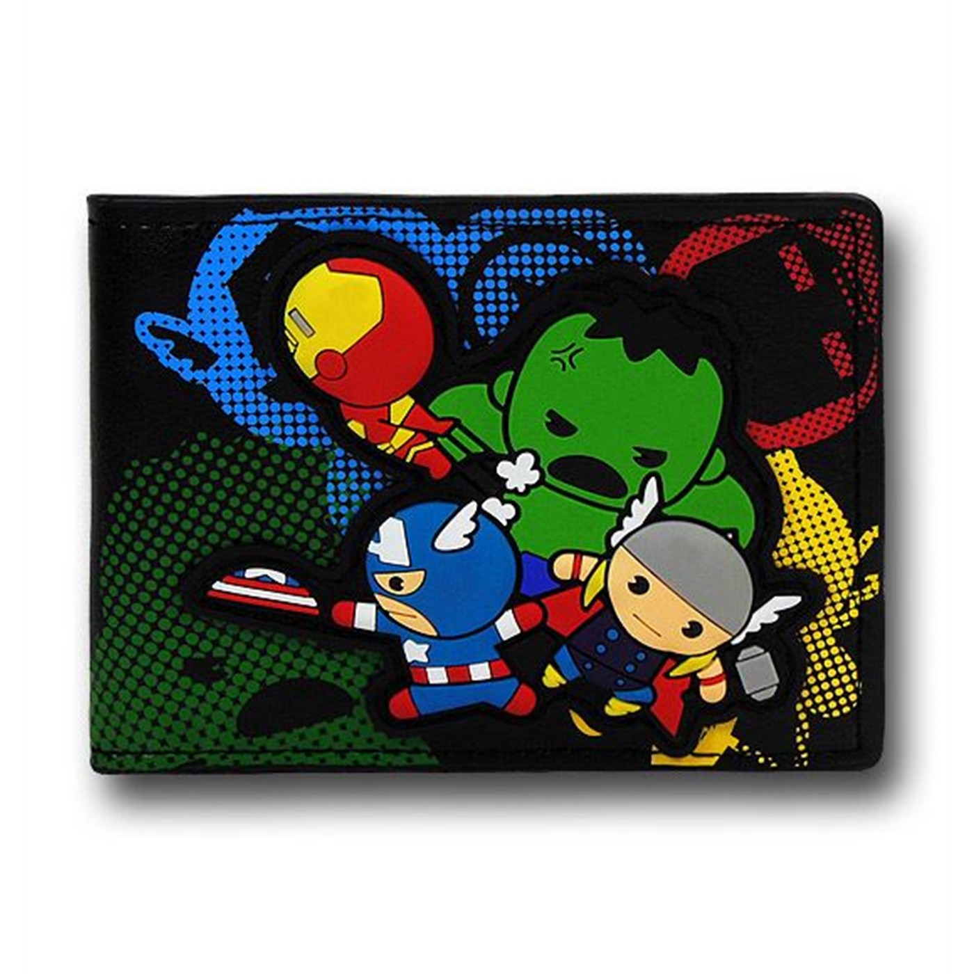 Avengers Toys Bi-Fold Wallet, Black