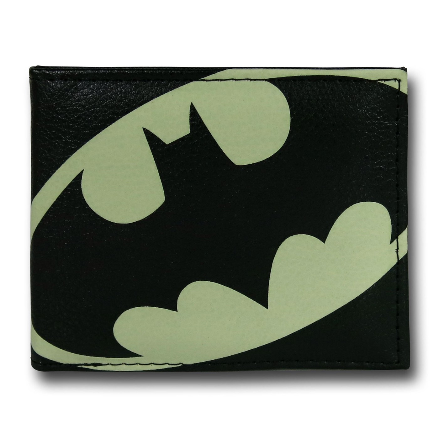 Batman Bi-Fold Glow in the Dark Wallet, Black