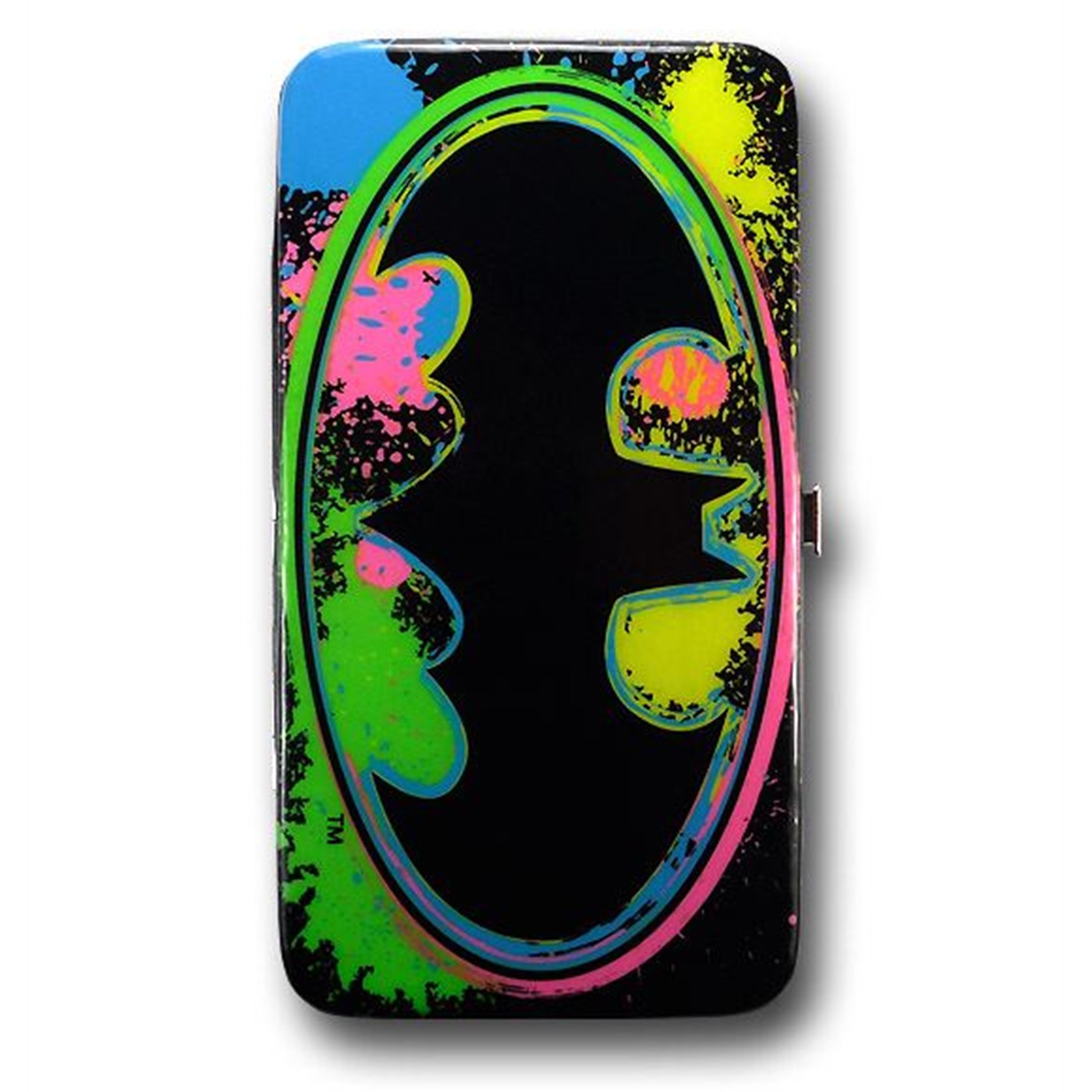 Batman Colored Metal Hinge Ladies Wallet