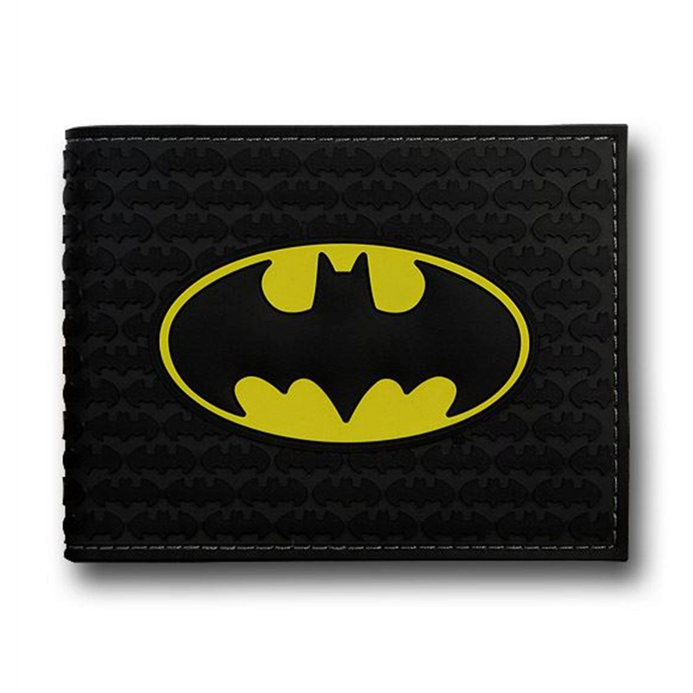 Batman Symbol Rubber Bi-Fold Wallet