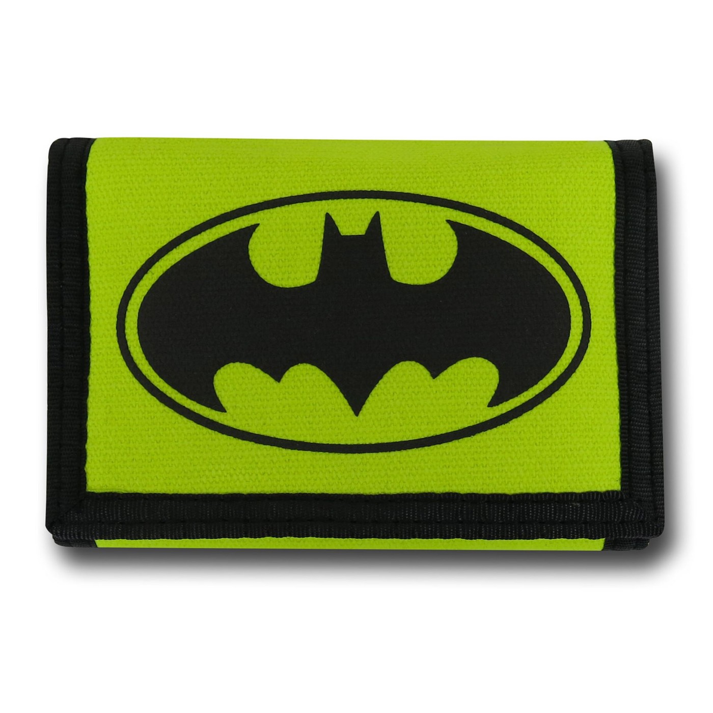 Batman Yellow Velcro Wallet, Yellow