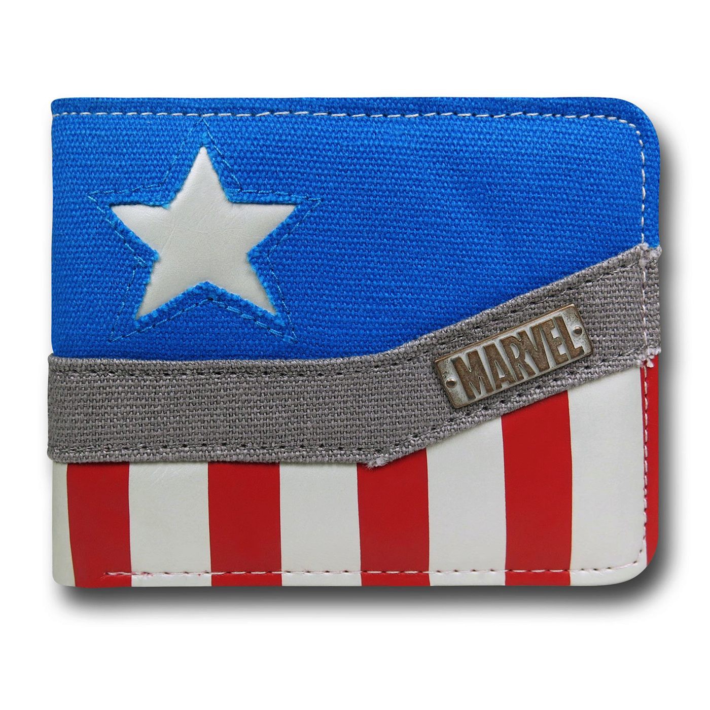 Captain America Costume Wallet, Blue