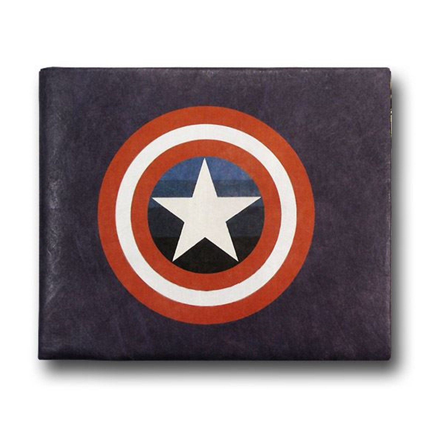 Captain America Shield Symbol Tyvek Mighty Wallet, Blue