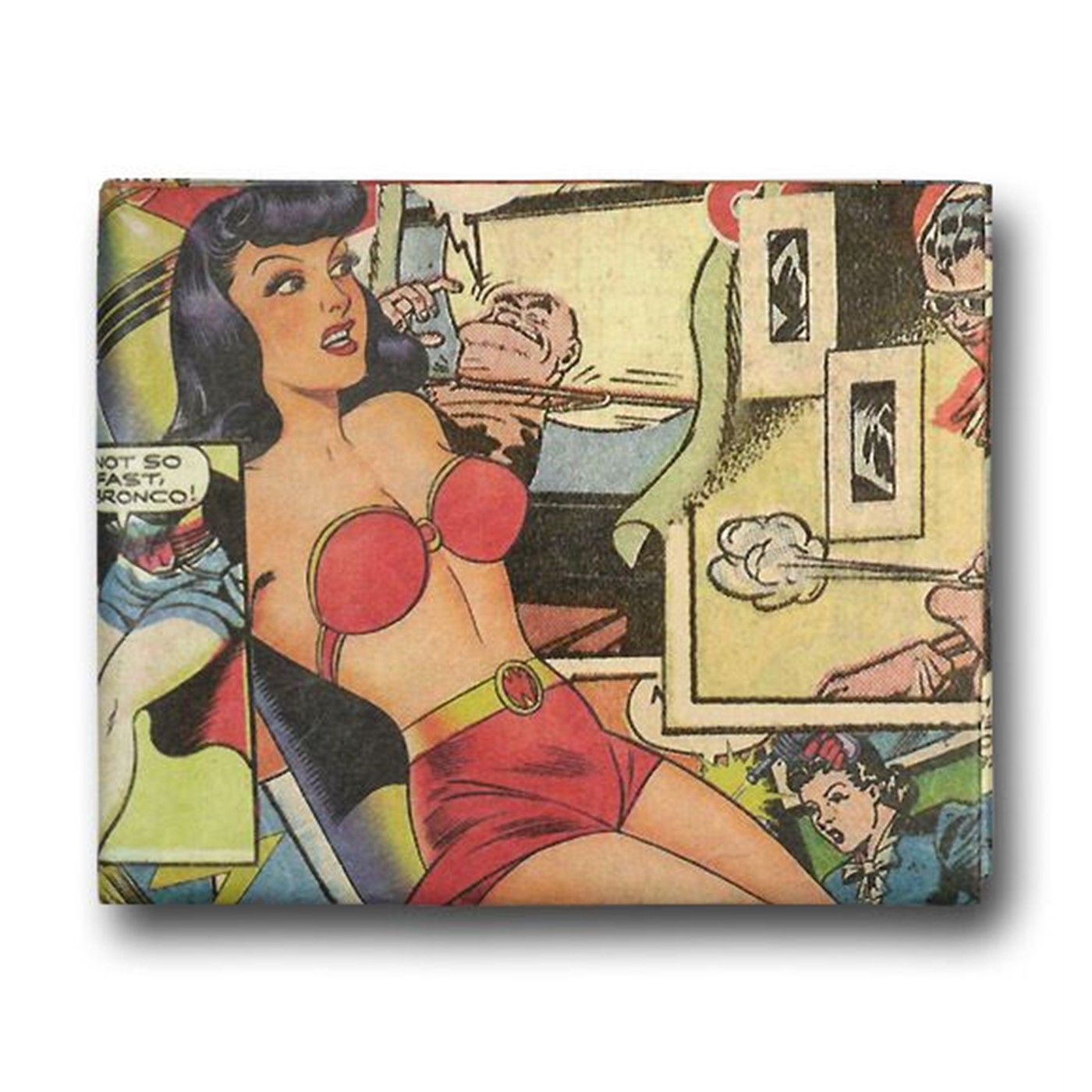 Golden Age Comics Tyvek Mighty Wallet, White