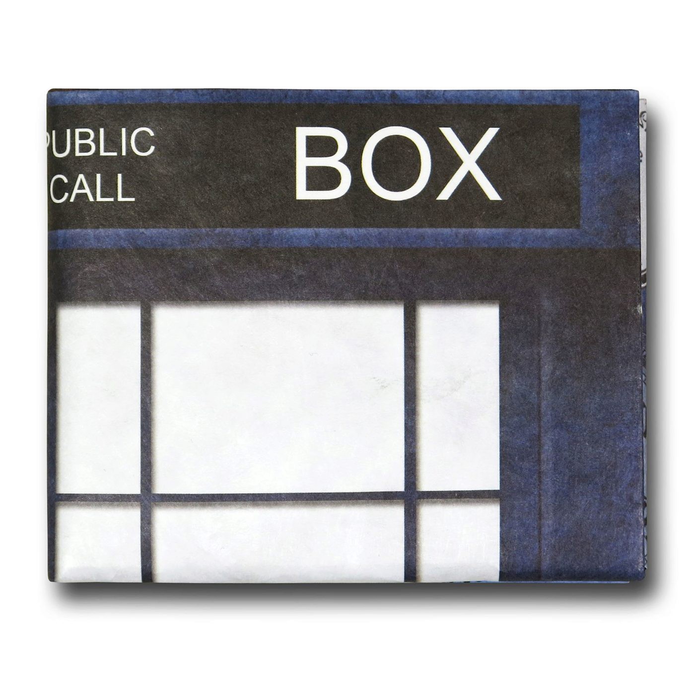 Doctor Who Tardis Tyvek Wallet, Blue