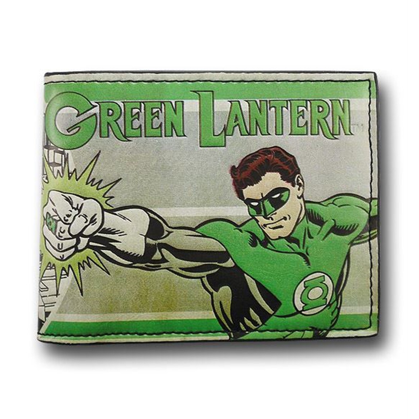 Green Lantern Comic Art Wallet, Green