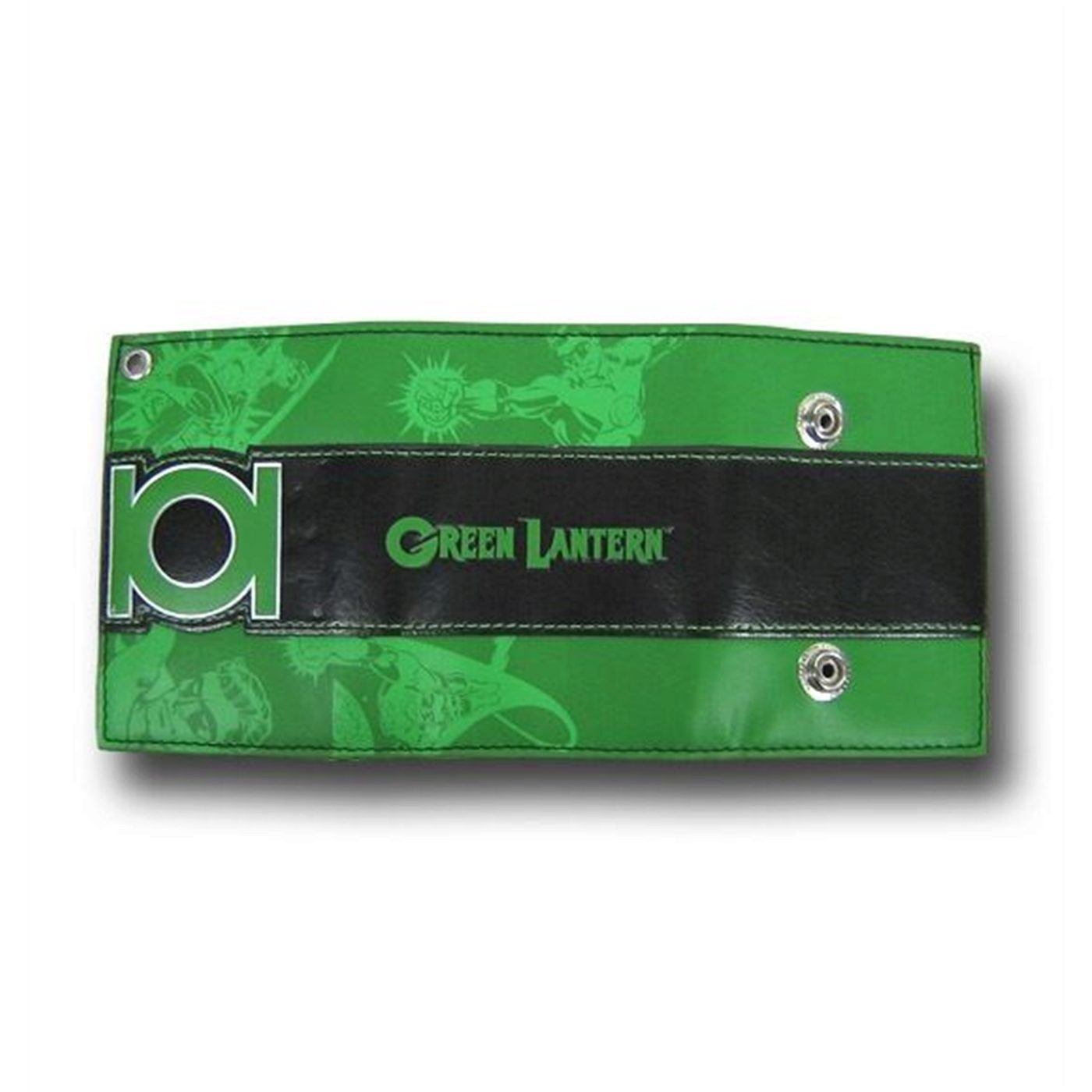 Green Lantern Symbol Chain Wallet, Green
