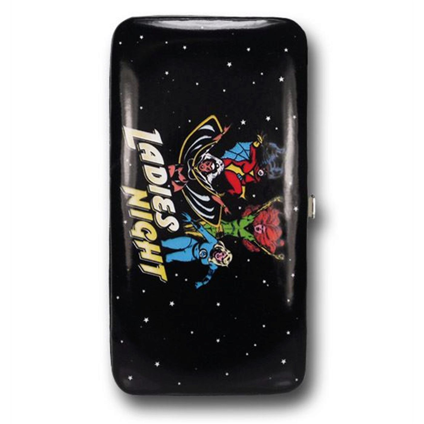 Ladies Night Out Ladies Hinged Wallet, Black