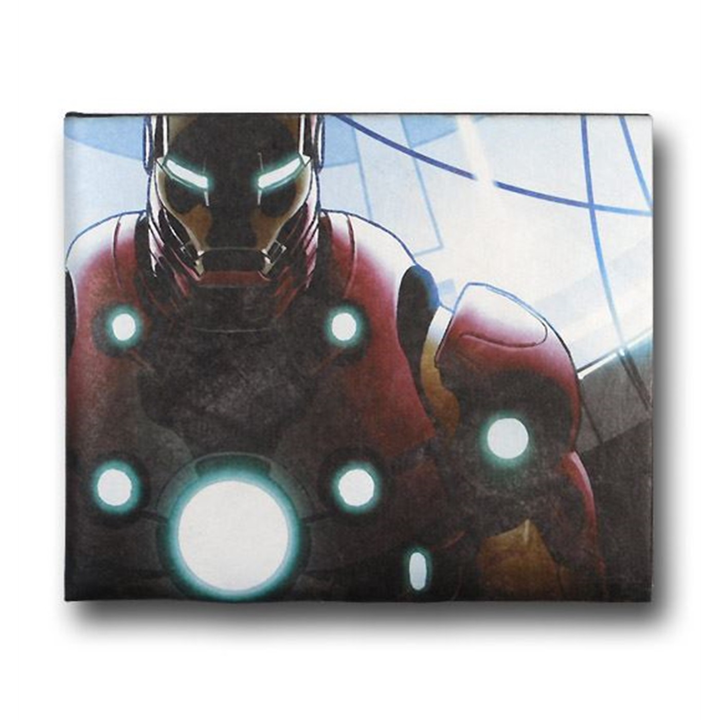 Iron Man Modern Armor Tyvek Mighty Wallet, White