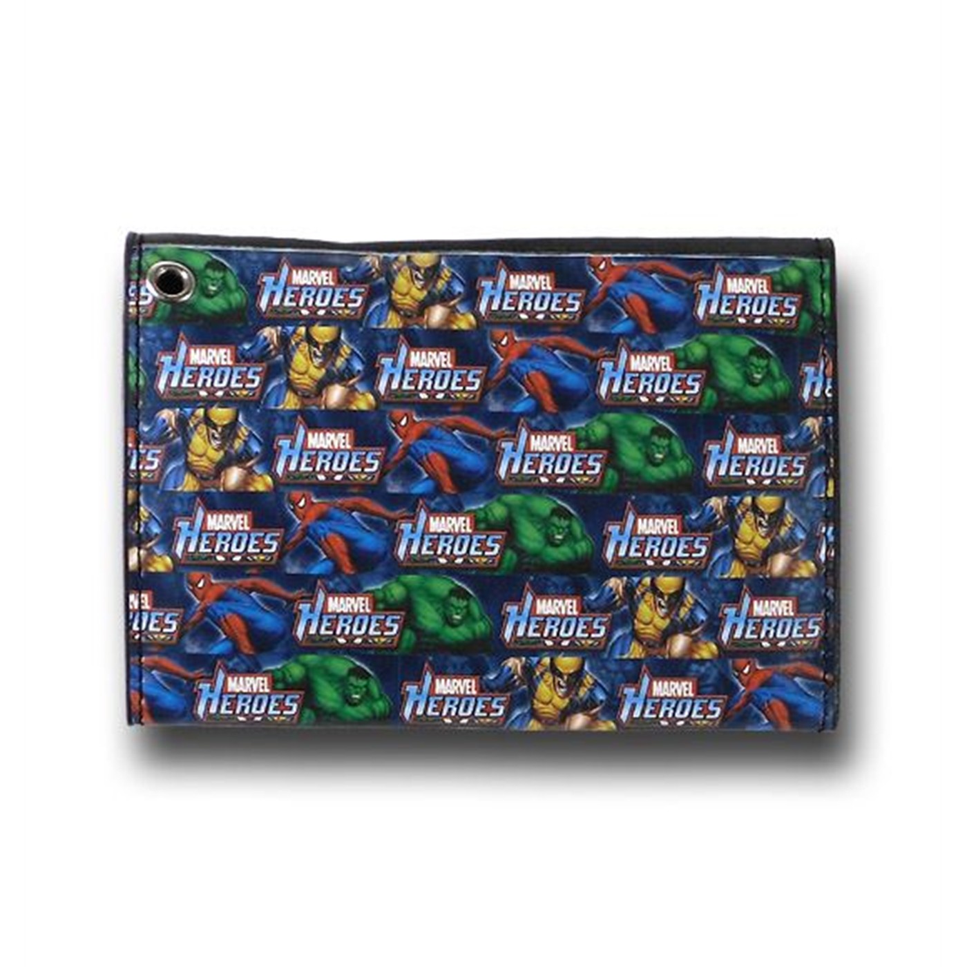 Marvel 3 Heroes Chain Wallet, Black