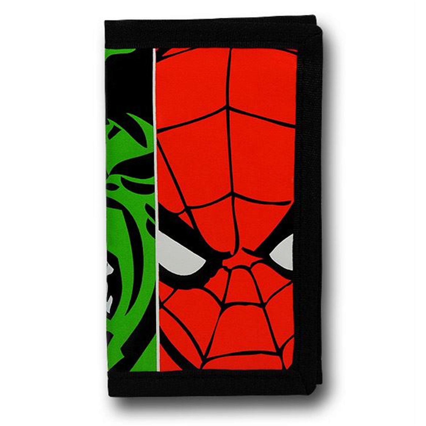 Marvel Face-Off Velcro Wallet, Black