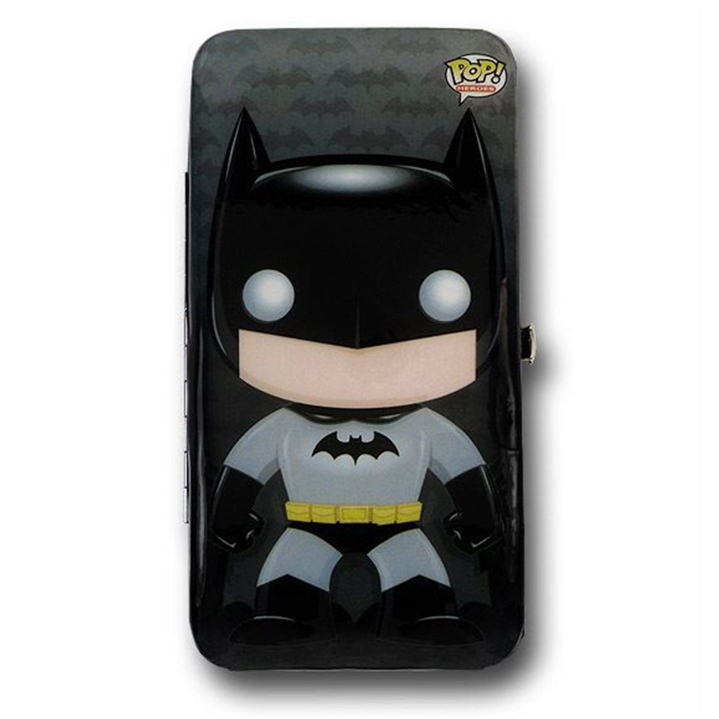 Batman POP Heroes Ladies Hinged Wallet, Black