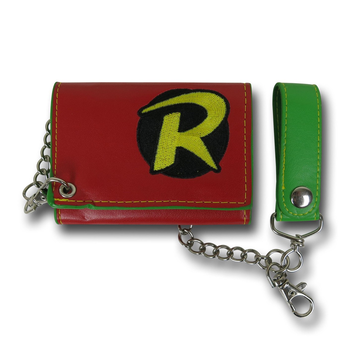 Robin Symbol Chain Wallet, Red