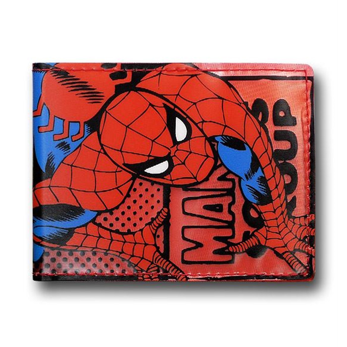 Spiderman See-Thru Fat Free Wallet, Red