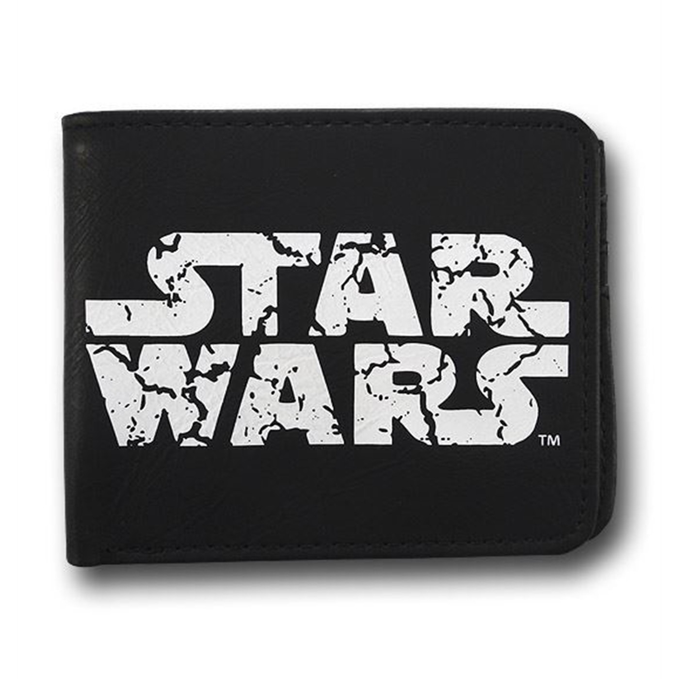 Star Wars Logo PVC Wallet, Black