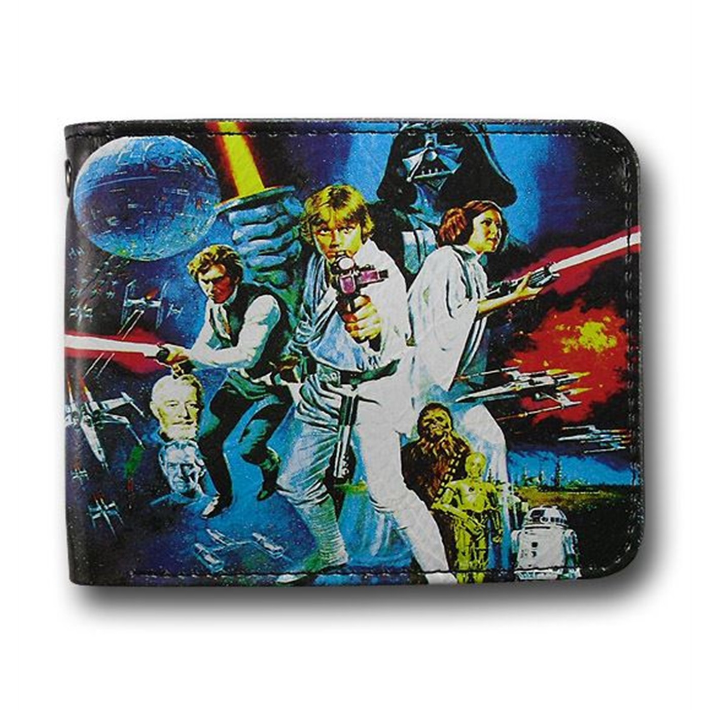Star Wars Poster PVC Wallet, Black