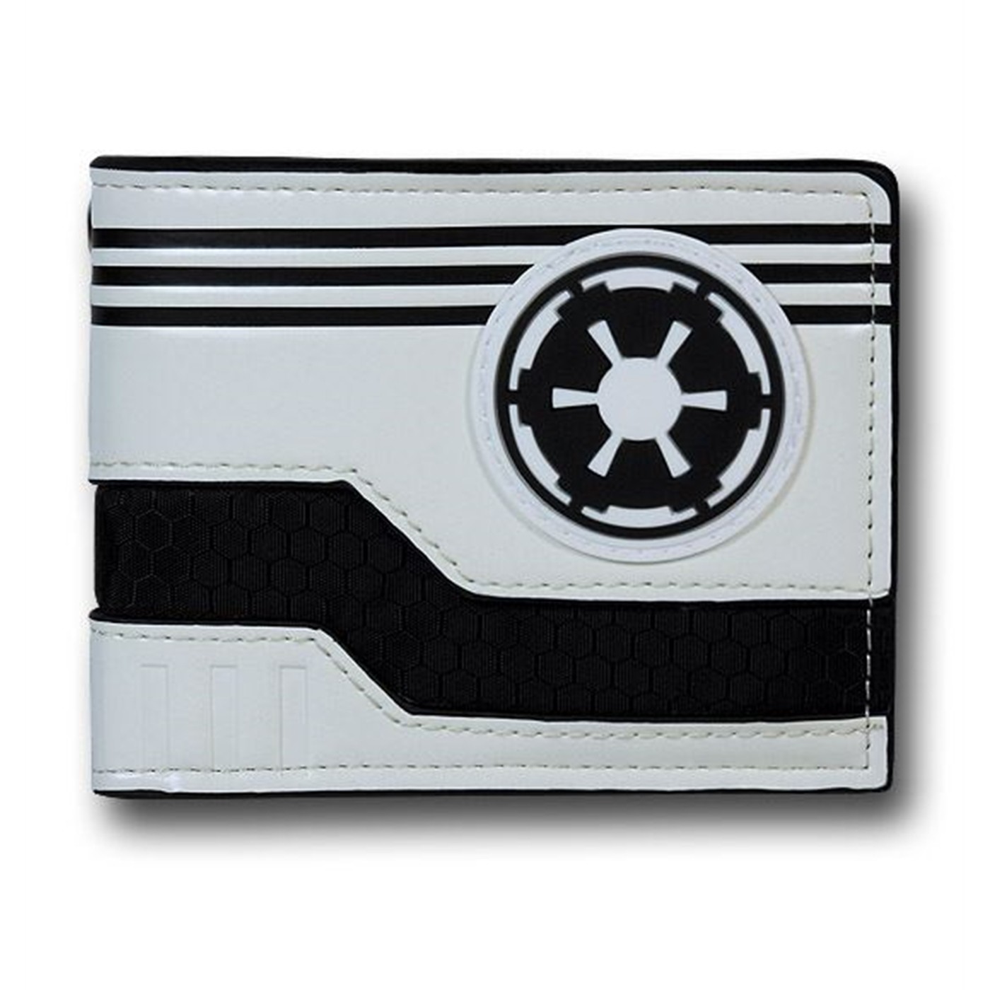 Star Wars Imperial Symbol Bi-Fold Wallet, White