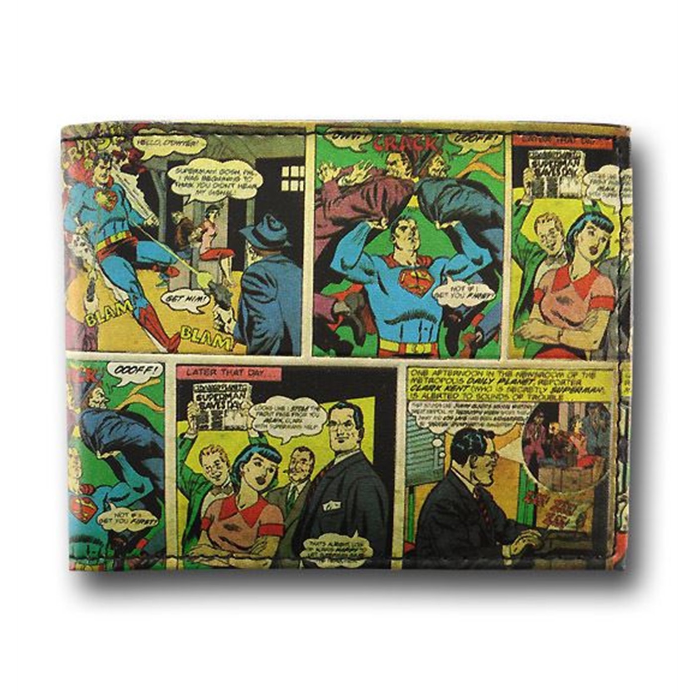 Superman Retro Comic Wallet