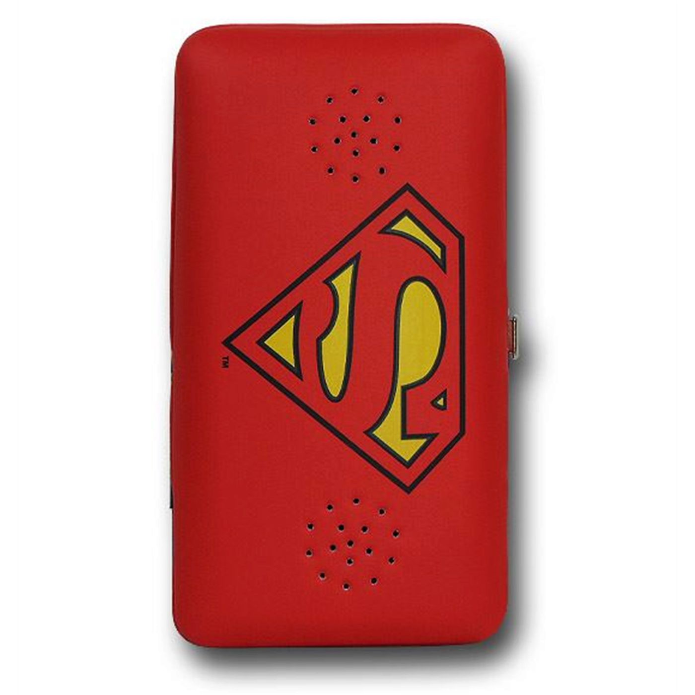 Superman Symbol Ladies Wallet w/Speaker, Red