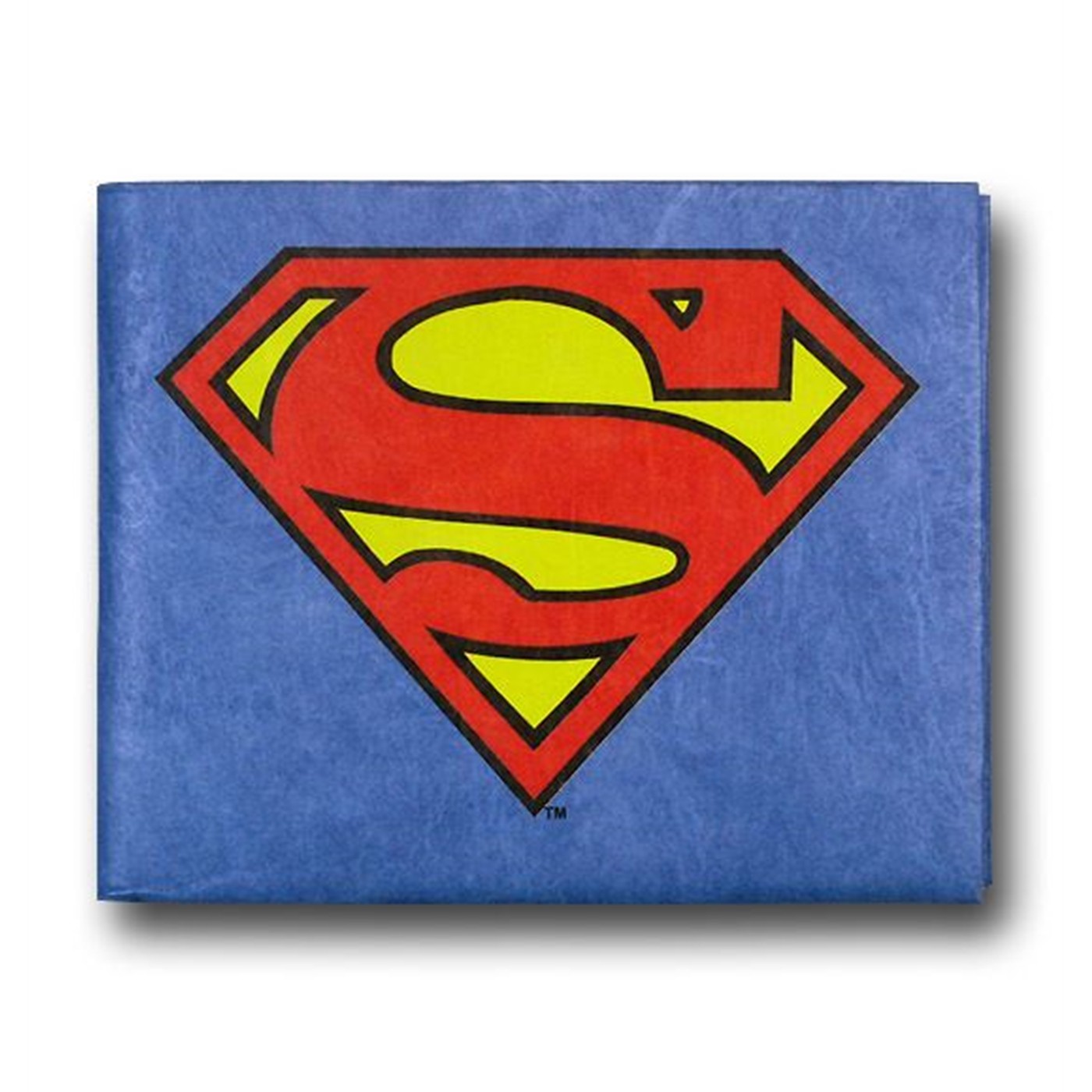 Superman Symbol Tyvek Mighty Wallet, Blue