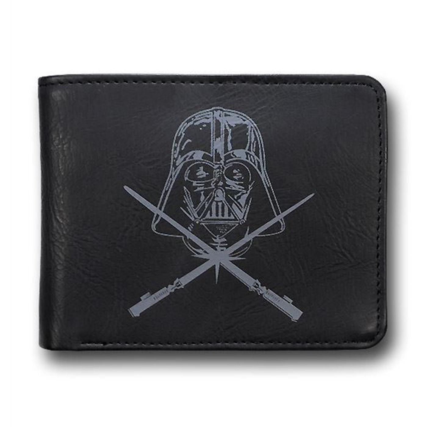 Star Wars Vader Crossed Sabers PVC Wallet, Black