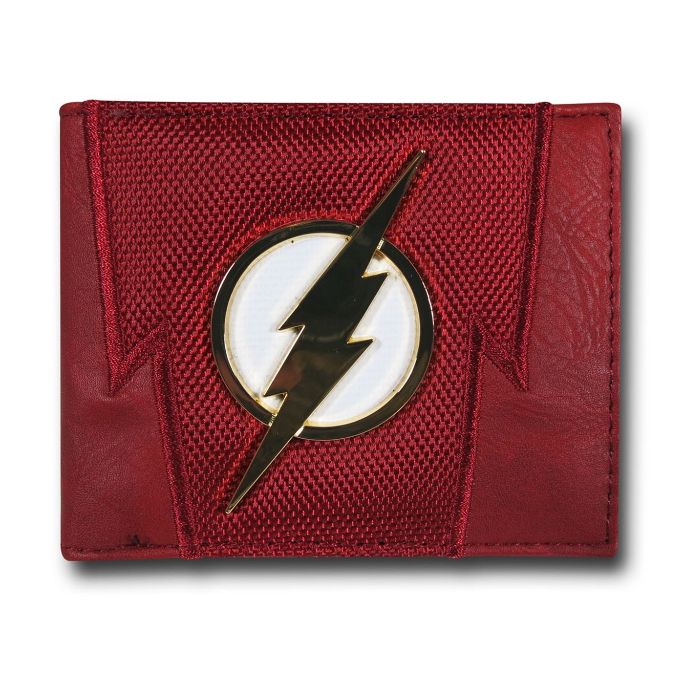 Flash Suit-Up Men's Bi-Fold Wallet, Red