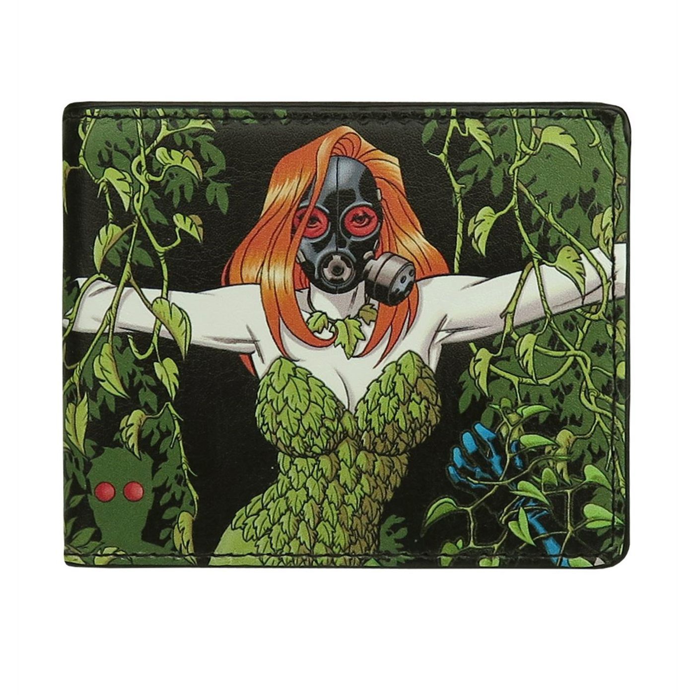Poison Ivy Comic Issue #752 Bi-Fold Wallet, Green