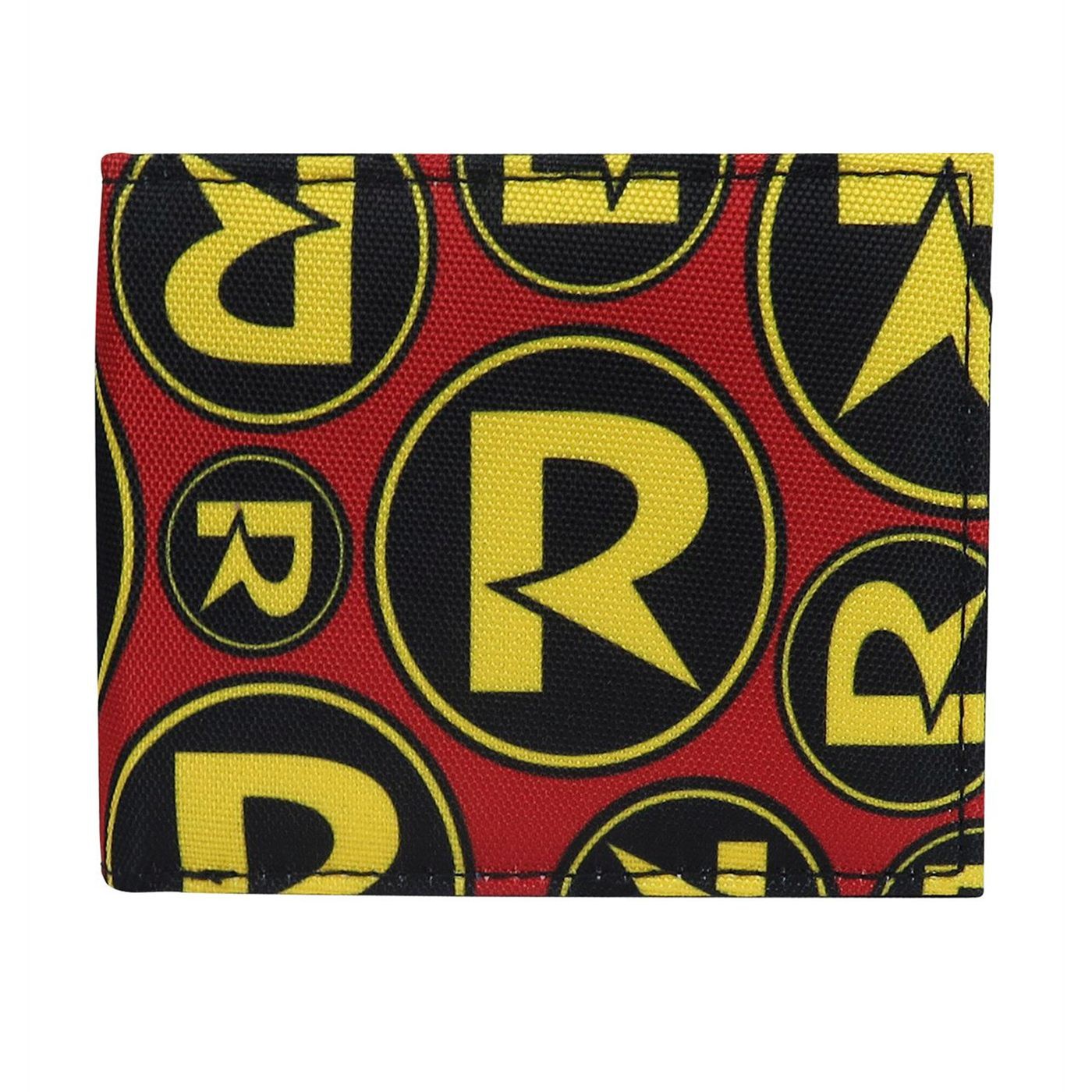 Robin Logos Bi-Fold Wallet, Red