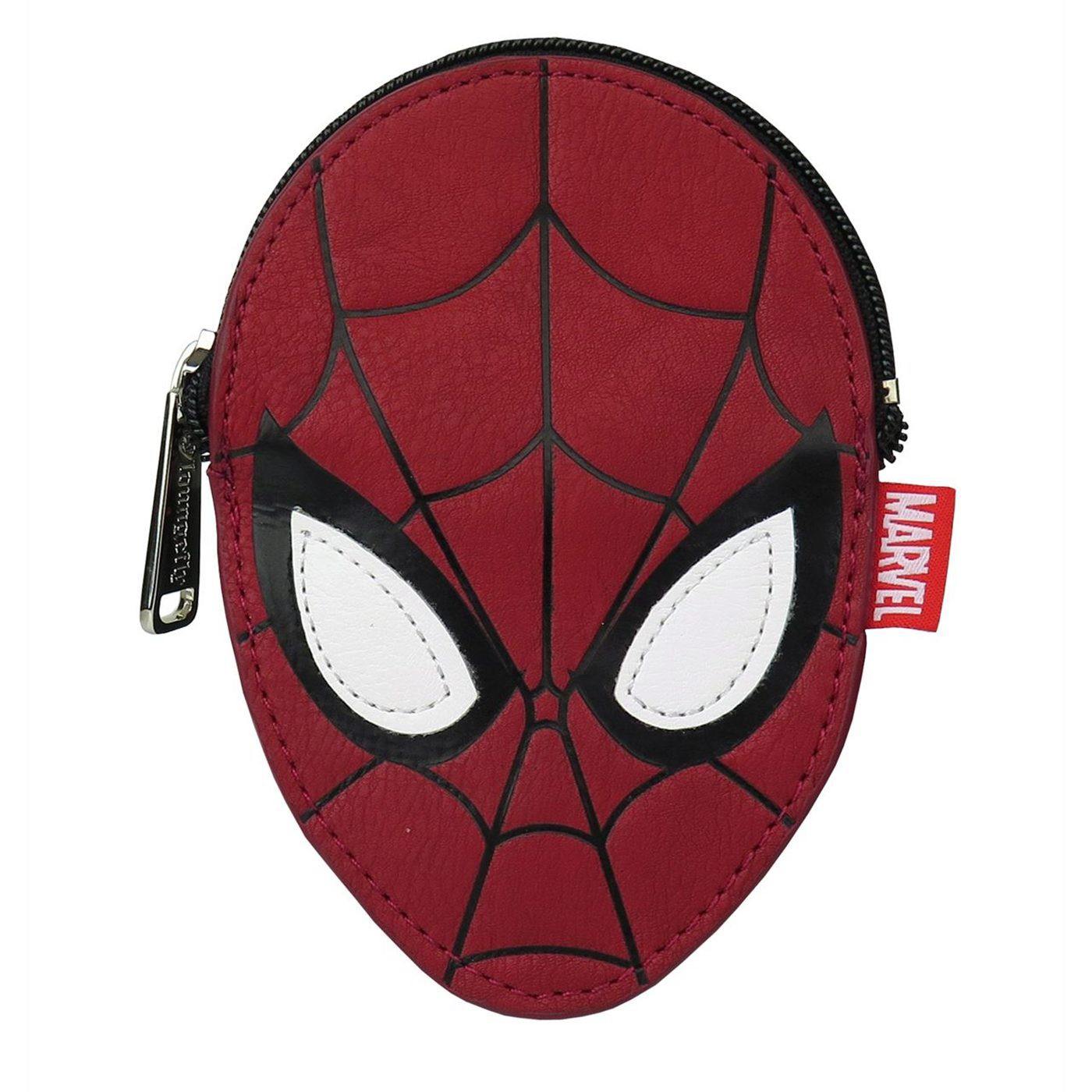 Spiderman Patent Leather Coin Purse, Red