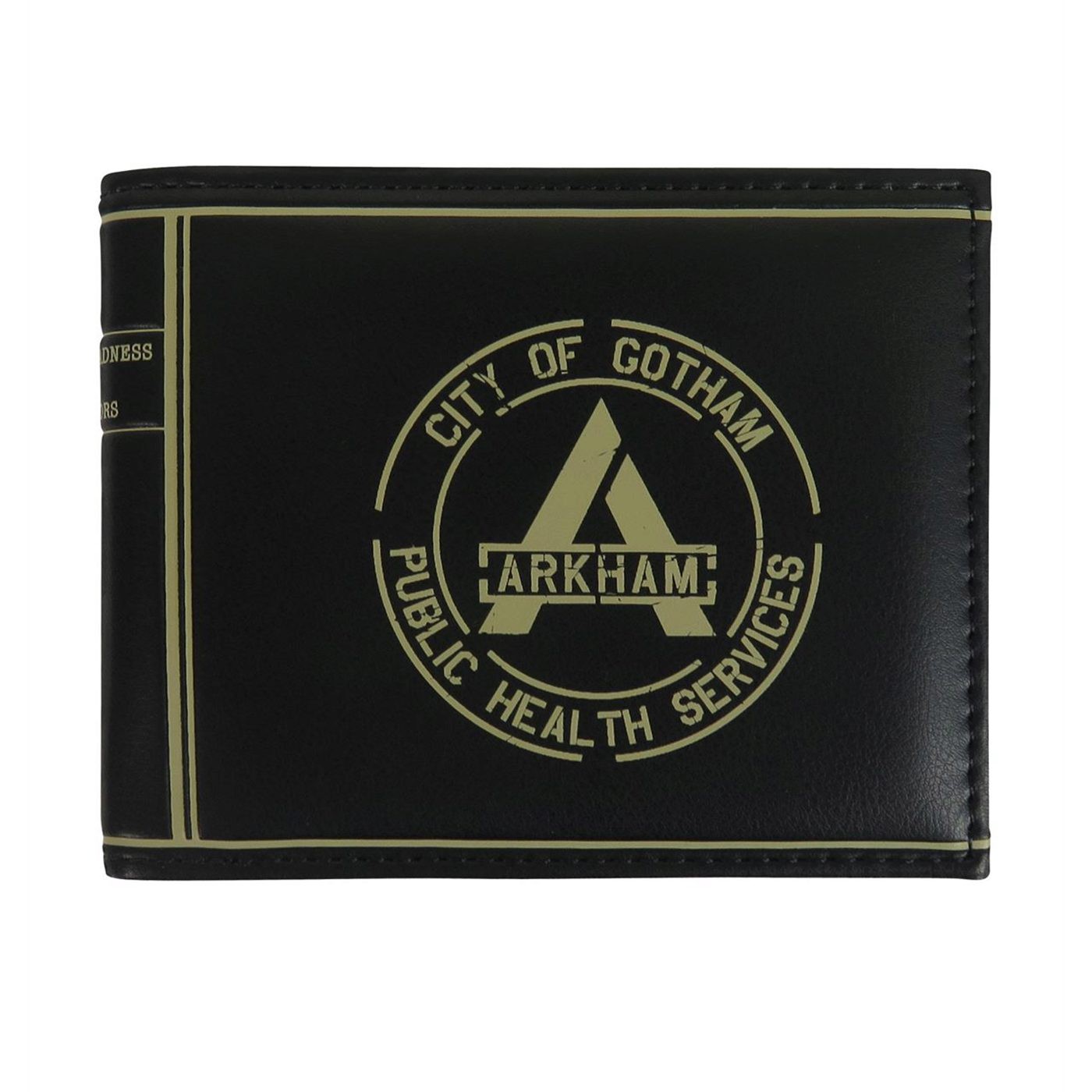Suicide Squad Arkham Bi-Fold Wallet, Black